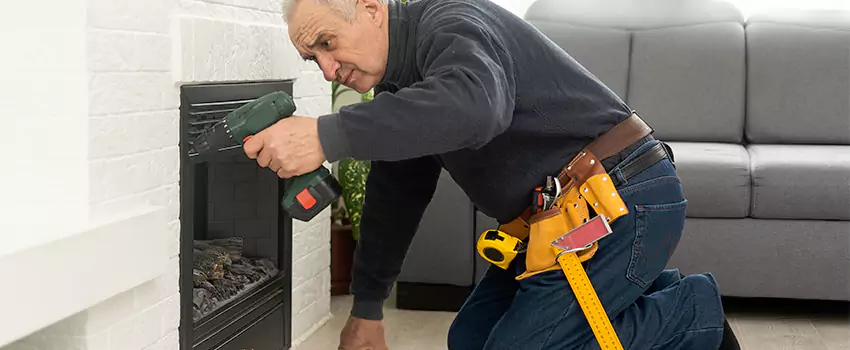 New Indoor Fireplace Installation in Oxon Hill, Maryland