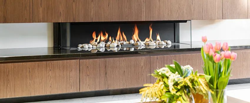 Double-height Fireplace Design Refurbishment in Oxon Hill, Maryland